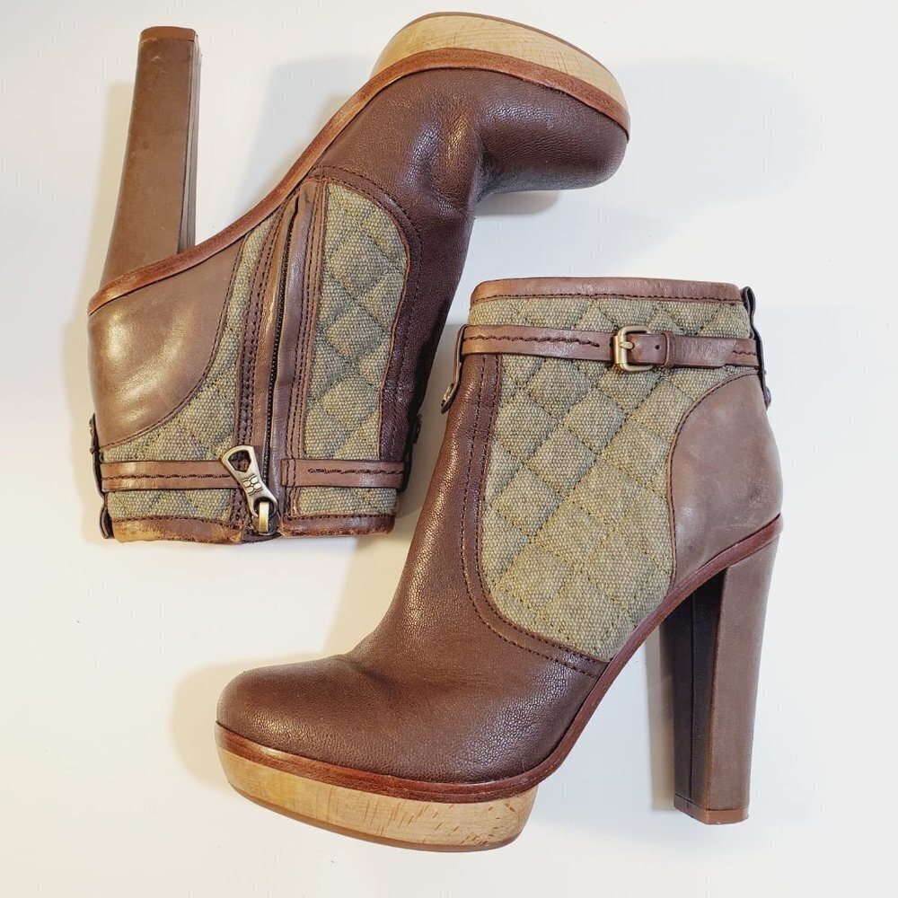 BCBG Maxazria Heeled Booties Ankle Size 6B (36)
